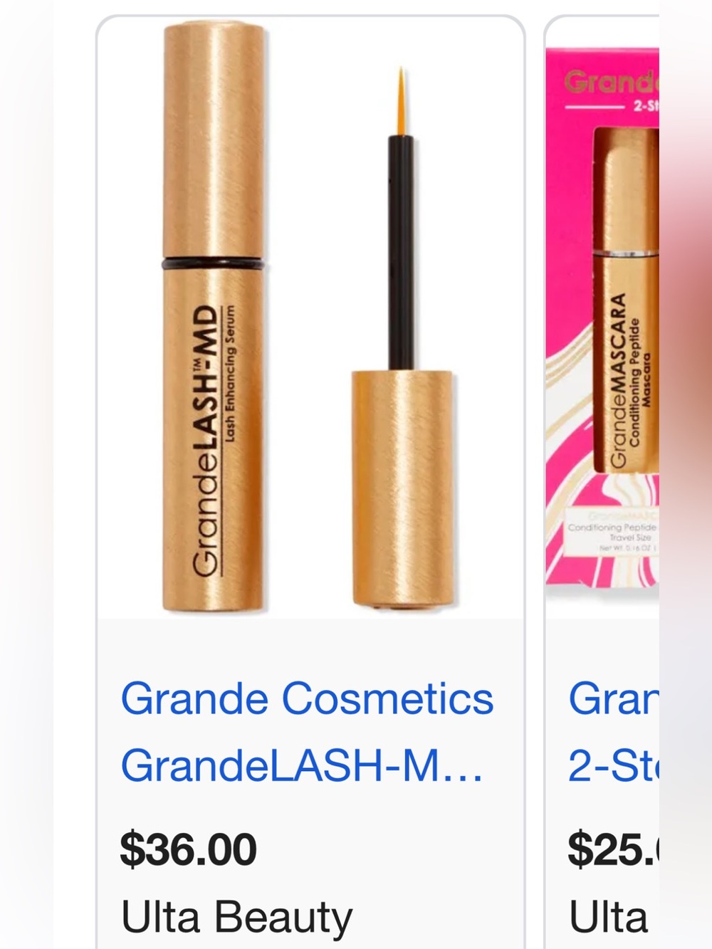 GrandeLash-MD Lash Enhancing Serum – Pink